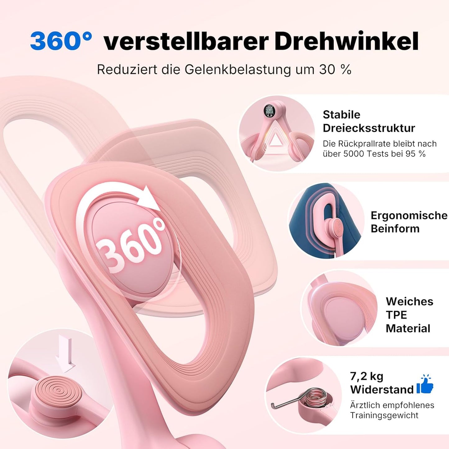 Premium Beckenboden-Trainer mit intelligentem Zähler